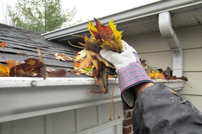 Storm Damage to Gutters